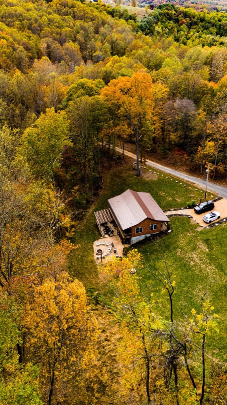 Lodge in fall