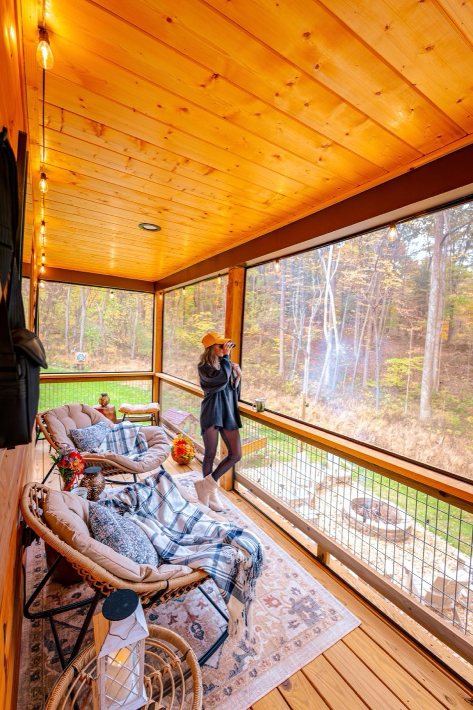 Porch high view