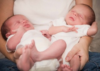 Twins and Mom